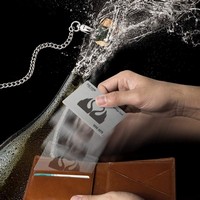 photo Due Cigni - Sommelier Kit with Steel Sabrage Card + Prosecco Cuvà©e + Black ice bucket 2